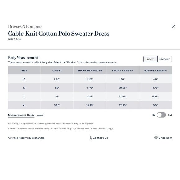 NEW Polo Ralph Lauren Girls Cable Knit Cotton Sweater Dress Pale Pink $75 M 8-10 - Picture 10 of 10